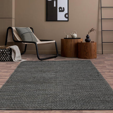 Oakley Charcoal Grey Rug-Asiatic Carpets-Rug Love - The Most Loved Rug Store
